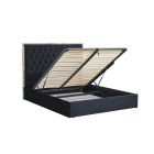 Palazzo ágykeret, fekete-arany