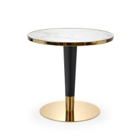 Morata Kerek Étkezőasztal, Fehér Márvány