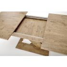 Xarelto étkezőasztal, lancelot tölgy-fehér,  bővíthető