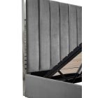 Palazzo ágykeret, szürke-ezüst