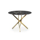 Raymond 2 Kerek Étkezőasztal, Fekete Márvány 