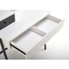 AGNES konzol, fehér-fekete