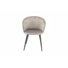 AS123 Étkezőszék - Szürke Bársony G062-38 