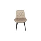 AS128 Étkezőszék - Latte Bársony G062-14 