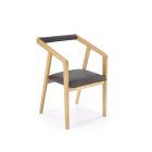 AZUL 2 szék, natúr tölgy-szürke