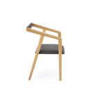 AZUL 2 szék, natúr tölgy-szürke