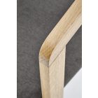 AZUL 2 szék, natúr tölgy-szürke