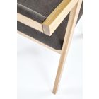 AZUL 2 szék, natúr tölgy-szürke