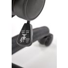 Bloom forgószék, szürke-fekete