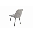 AS122 Étkezőszék - Szürke Bársony MJ116-18 