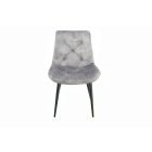 AS122 Étkezőszék - Szürke Bársony MJ116-18 