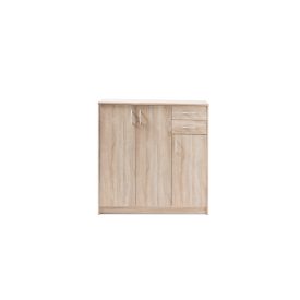 OPTIMUS KOMÓD, SONOMA TÖLGY, 3 Ajtós, 2 fiókos