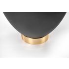 CECILIA dohányzóasztal, márvány-szürke-arany