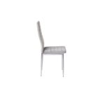 AS101 Étkezőszék - Szürke bársony HLR19 