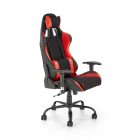 Drake forgószék, piros-fekete