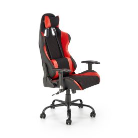 Drake forgószék, piros-fekete