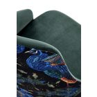 ENDO szék, fekete-sötétzöld