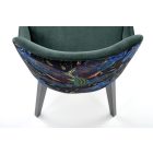 ENDO szék, fekete-sötétzöld