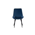 ASR106 Étkezőszék - Kék bársony KR12-17 