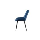 ASR106 Étkezőszék - Kék bársony KR12-17 