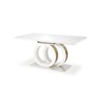 Galardo Étkezőasztal, Fehér, Bővíthető