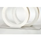 Galardo Étkezőasztal, Fehér, Bővíthető