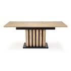 Lamello étkezőasztal, artisan tölgy, Bővíthető