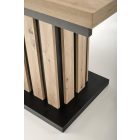 Lamello étkezőasztal, artisan tölgy, Bővíthető