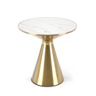 Tribeca dohányzóasztal, fehér márvány