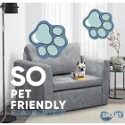 Brazil Lux Fotel, Szürke