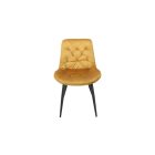 AS128 Étkezőszék - Sárga Bársony G062-83 