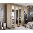 FLEX - F3 eleje tükörrel a MODULAR SROBE SYSTEM-hez - kézműves tölgy