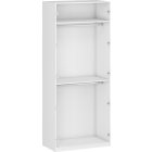 FLEX - K4 korpusz a MODULAR SROBE SYSTEM-hez - fehér