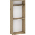 FLEX - K4 korpusz a MODULAR SROBE SYSTEM-hez - kézműves tölgy