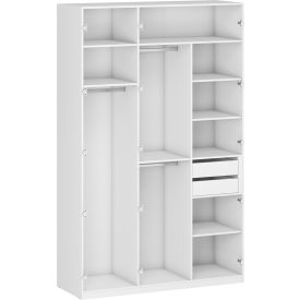 FLEX - K7 korpusz a MODULAR SROBE SYSTEM-hez - fehér