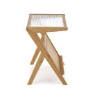 FLORA dohányzóasztal, natúr