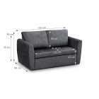 Brazil Lux Fotel, Grafit