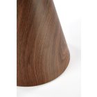 GENESIS-S dohányzóasztal, fehér márvány-dió-arany