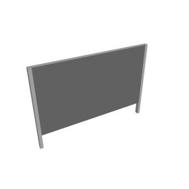   HOBIS MSD TPA 3 1200 Akustik paraván DUAL 3 szeg. 120 cm hosszú asztalhoz 