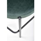 H-108 bárszék, sötétzöld-fekete