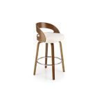 H-110 bárszék, krém-dió