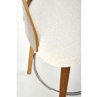 H-110 bárszék, krém-dió