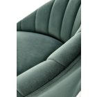 H-112 bárszék, sötétzöld-arany