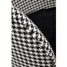 H-113 bárszék, fekete-fehér