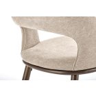 H-114 bárszék, bézs-dió