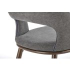 H-114 bárszék, szürke-dió