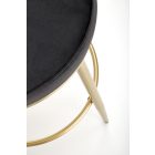 H-115 bárszék, fekete-arany