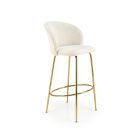 H-116 bárszék, krém-arany