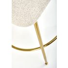 H-116 bárszék, krém-arany