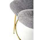 H-116 bárszék, szürke-arany